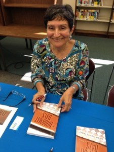 At my book signing last Saturday at the Huntington Park Library.